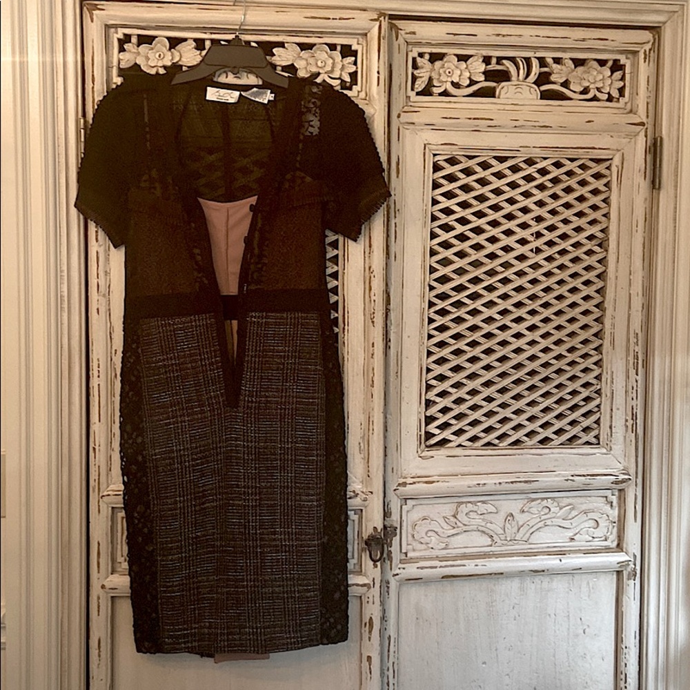 NWT Byron Lars Column Sheath Dress-Trade